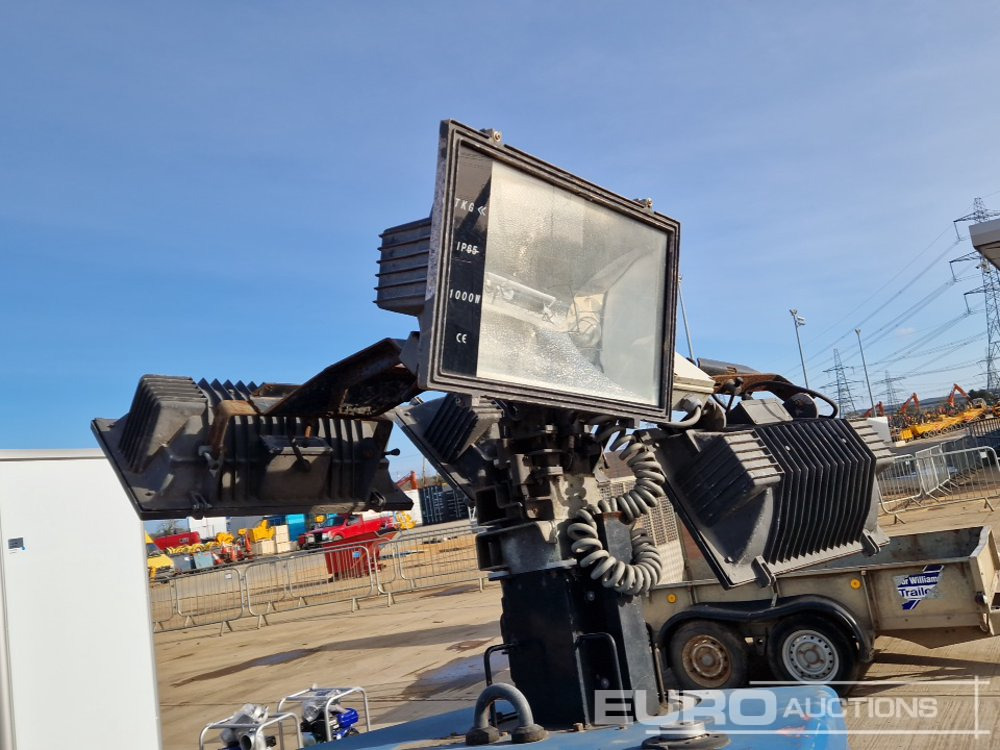 Mat d'éclairage Single Axle Lighting Tower, Yanmar Engine: photos 15