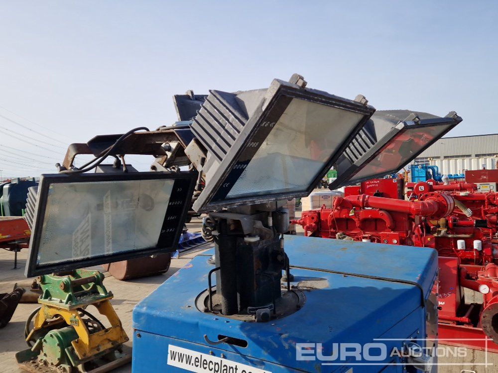 Mat d'éclairage Single Axle Lighting Tower, Yanmar Engine: photos 17