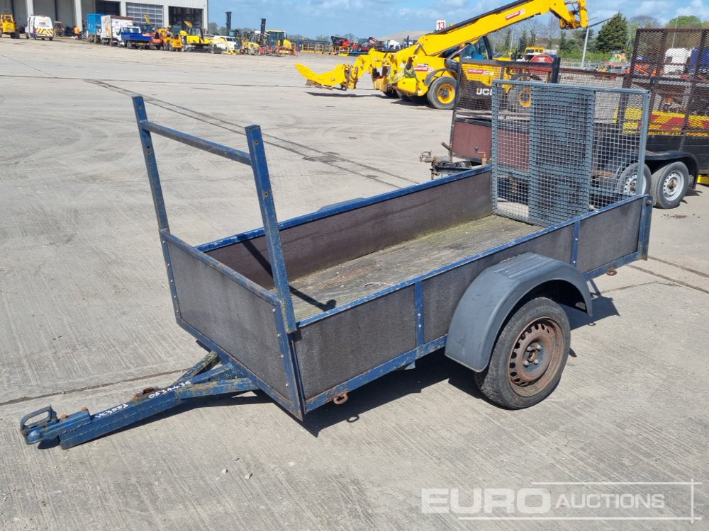 Single Axle Plant Trailer, Ramp - Remorque porte engin: photos 1 Single Axle Plant Trailer, Ramp - Remorque porte engin: photos 1