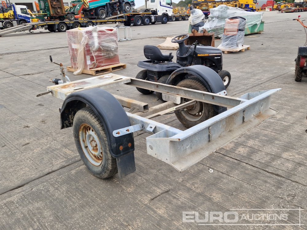 Single Axle Trailer to suit Bowser - Remorque porte engin: photos 3 Single Axle Trailer to suit Bowser - Remorque porte engin: photos 3