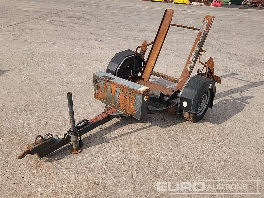 Single Axle Trailer to suit Pedestrian Roller - Remorque porte engin: photos 1 Single Axle Trailer to suit Pedestrian Roller - Remorque porte engin: photos 1