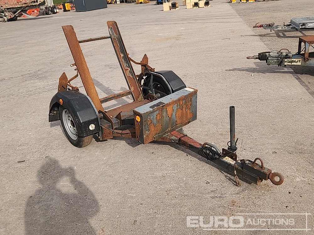 Single Axle Trailer to suit Pedestrian Roller - Remorque porte engin: photos 4 Single Axle Trailer to suit Pedestrian Roller - Remorque porte engin: photos 4