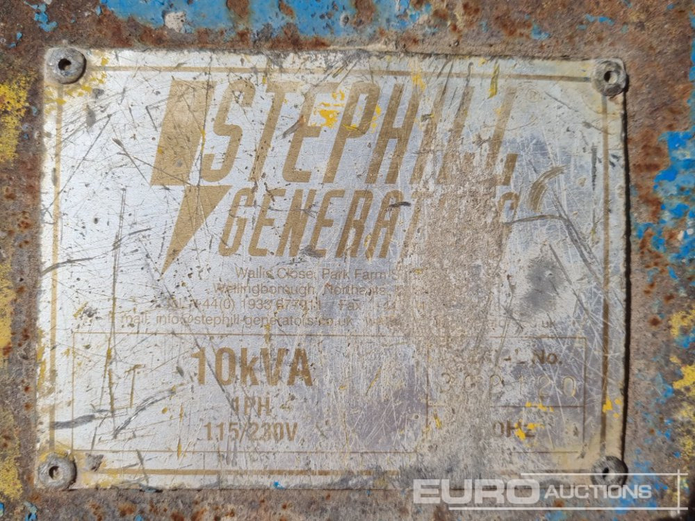 Groupe électrogène Stephill 10kVA Generator, Kubota Engine: photos 27