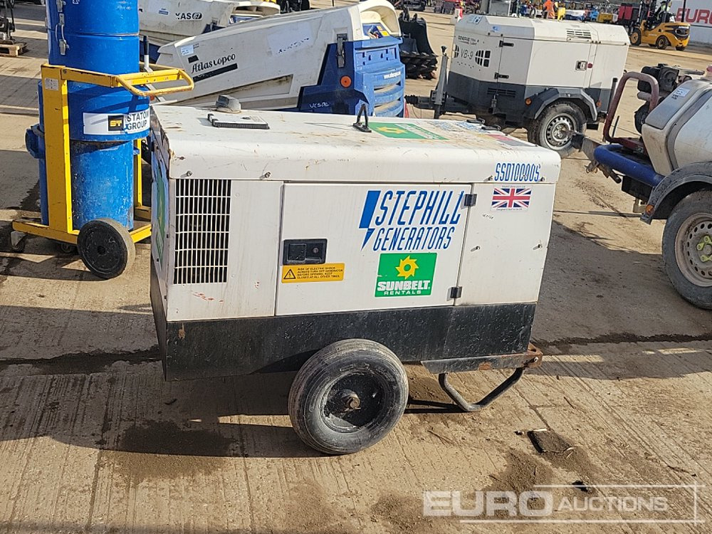 Groupe électrogène Stephill generators 10kVA Generator, Kubota Engine: photos 6