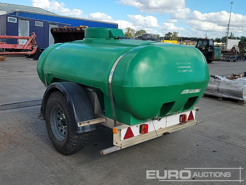 Trailer Engineering Single Axle Plastic Water Bowser - Cuve de stockage: photos 3 Trailer Engineering Single Axle Plastic Water Bowser - Cuve de stockage: photos 3