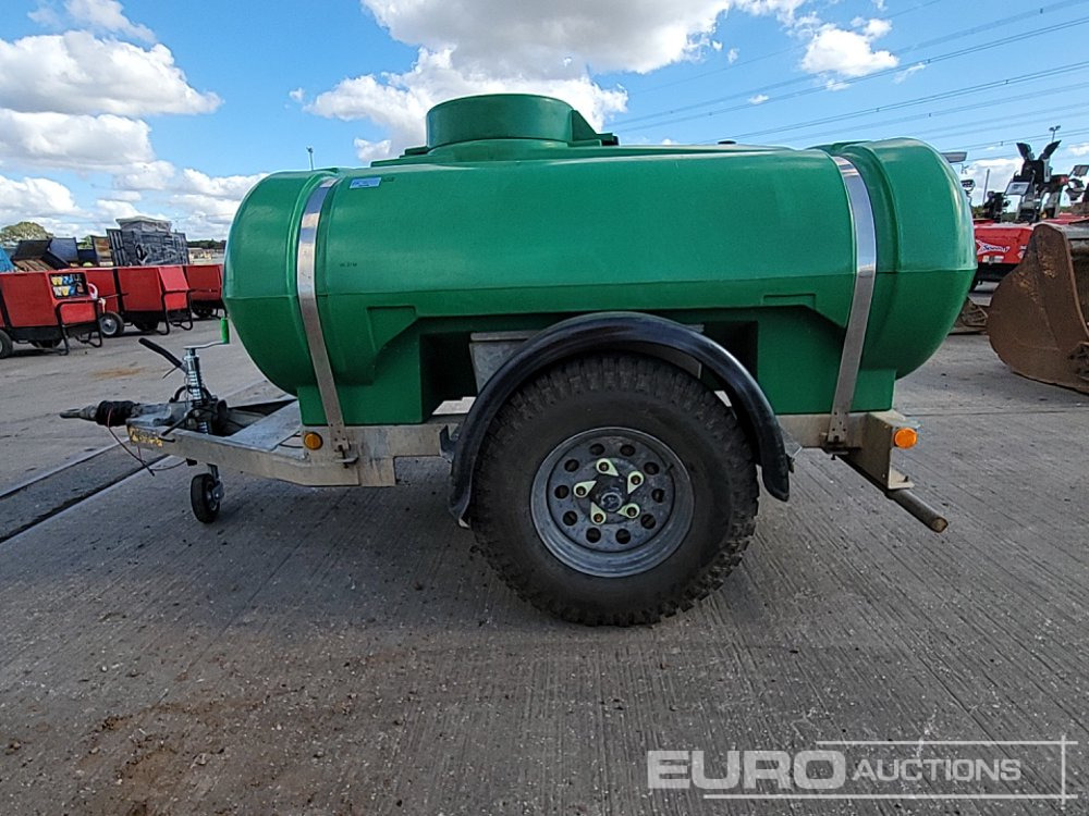 Trailer Engineering Single Axle Plastic Water Bowser - Cuve de stockage: photos 2 Trailer Engineering Single Axle Plastic Water Bowser - Cuve de stockage: photos 2
