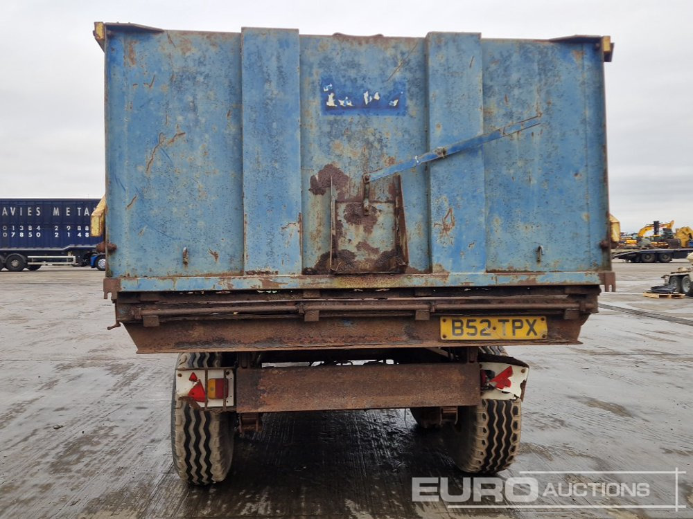 Twin Axle Draw Bar Dump Trailer, Hydraulic Tailgate - Remorque agricole: photos 4 Twin Axle Draw Bar Dump Trailer, Hydraulic Tailgate - Remorque agricole: photos 4