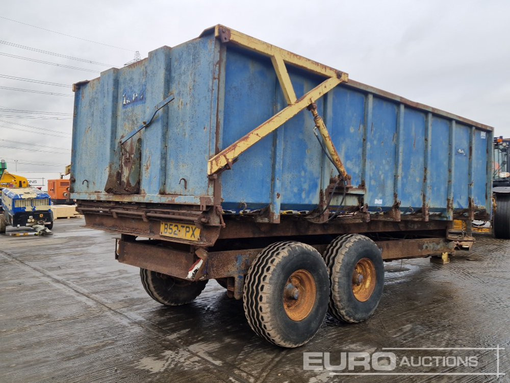 Twin Axle Draw Bar Dump Trailer, Hydraulic Tailgate - Remorque agricole: photos 5 Twin Axle Draw Bar Dump Trailer, Hydraulic Tailgate - Remorque agricole: photos 5