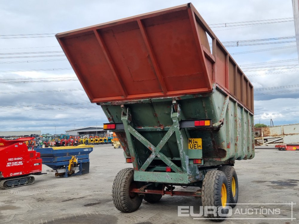 Twin Axle Draw Bar Hydraulic Hi Tipping Trailer - Remorque agricole: photos 5 Twin Axle Draw Bar Hydraulic Hi Tipping Trailer - Remorque agricole: photos 5