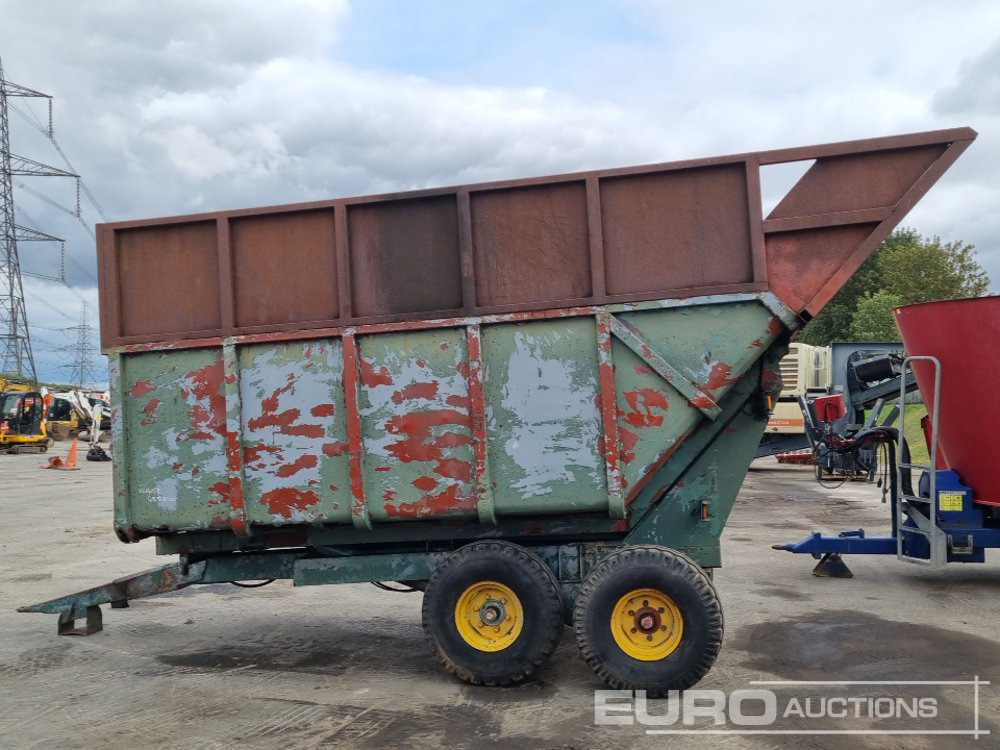Twin Axle Draw Bar Hydraulic Hi Tipping Trailer - Remorque agricole: photos 2 Twin Axle Draw Bar Hydraulic Hi Tipping Trailer - Remorque agricole: photos 2