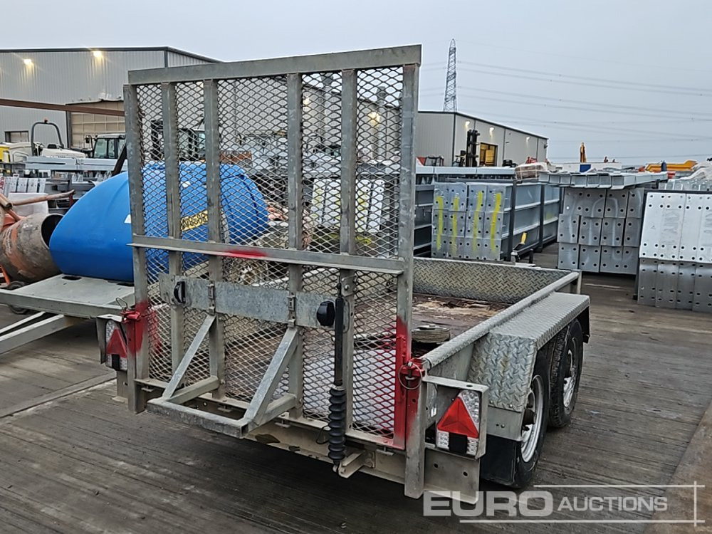 Twin Axle Plant Trailer, Ramp - Remorque porte engin: photos 5 Twin Axle Plant Trailer, Ramp - Remorque porte engin: photos 5