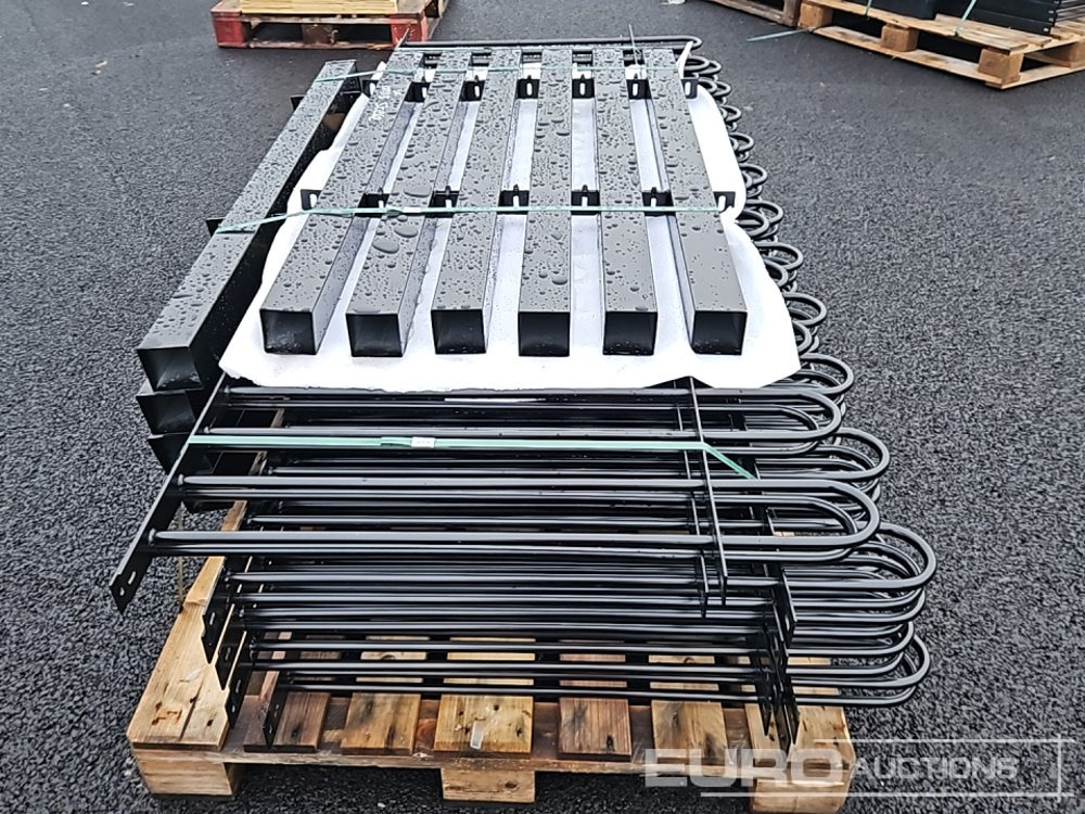 Unused 10x2x1m Bow Top Fencing Panels, 11posts - Matériel de chantier: photos 4 Unused 10x2x1m Bow Top Fencing Panels, 11posts - Matériel de chantier: photos 4