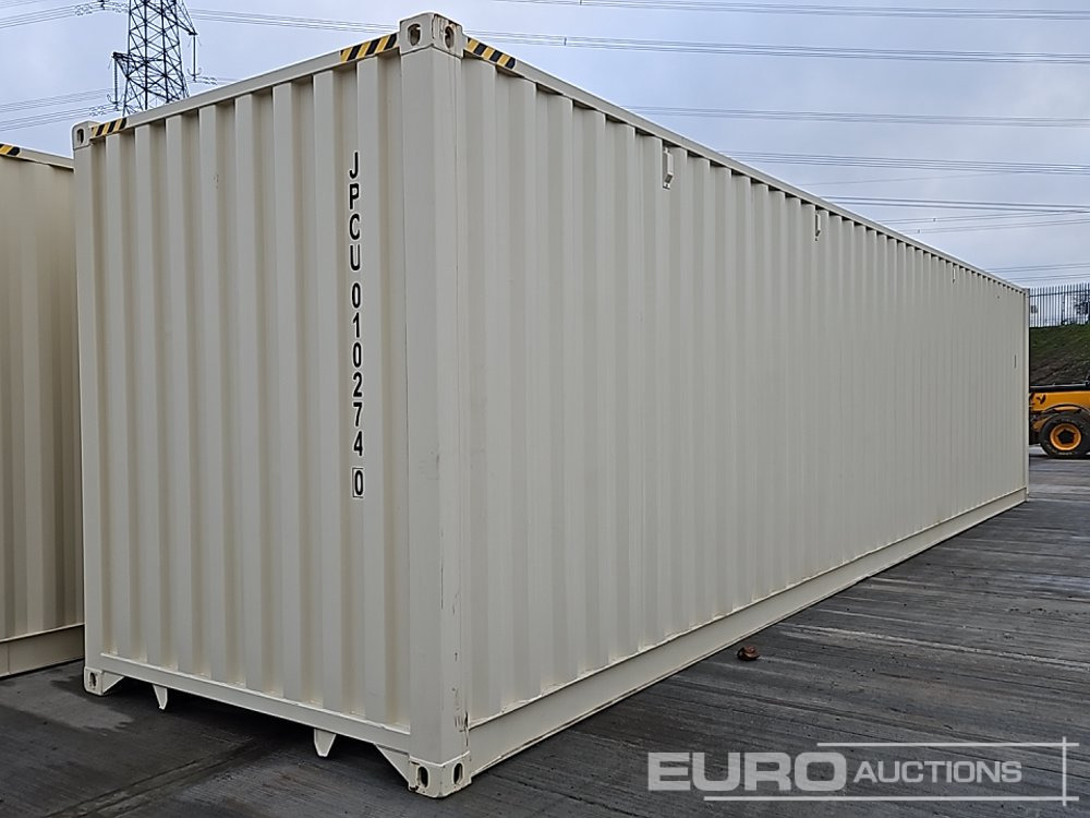 Unused 2025 40' x 8' High Cube Container, 2 Side Doors, 1 End Door (Cannot Be Reconsigned) - Conteneur maritime: photos 3 Unused 2025 40' x 8' High Cube Container, 2 Side Doors, 1 End Door (Cannot Be Reconsigned) - Conteneur maritime: photos 3