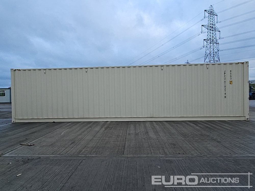 Unused 2025 40' x 8' High Cube Container, 2 Side Doors, 1 End Door (Cannot Be Reconsigned) - Conteneur maritime: photos 4 Unused 2025 40' x 8' High Cube Container, 2 Side Doors, 1 End Door (Cannot Be Reconsigned) - Conteneur maritime: photos 4