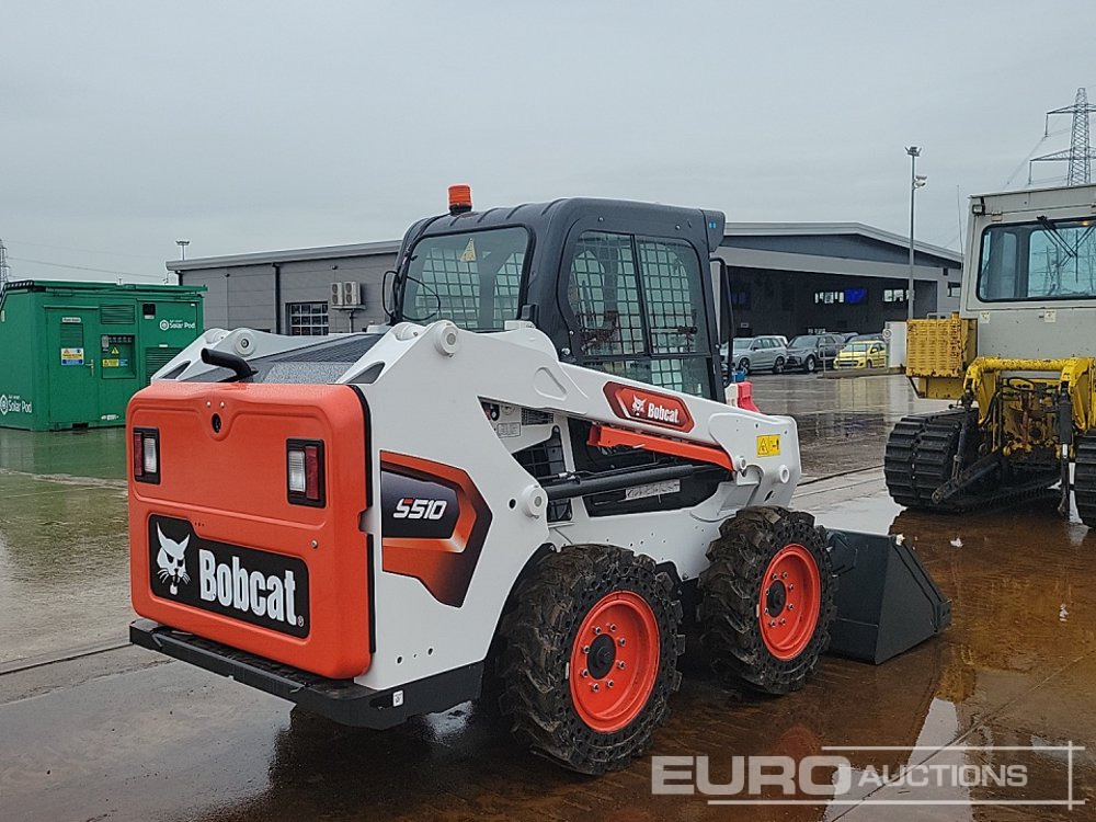 Unused 2025 Bobcat S510-C4 - Mini chargeuse: photos 5 Unused 2025 Bobcat S510-C4 - Mini chargeuse: photos 5