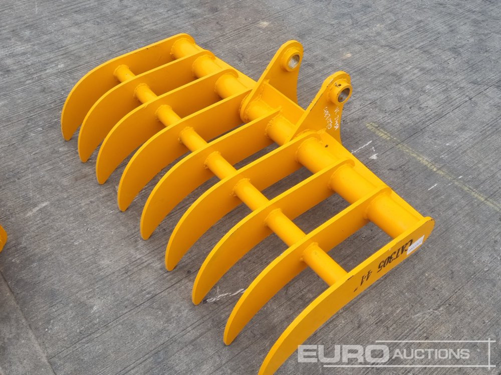 Unused 2025 Captok 44" Rake 45mm Pin to suit 4-6 Ton Excavator - Godet: photos 1 Unused 2025 Captok 44" Rake 45mm Pin to suit 4-6 Ton Excavator - Godet: photos 1