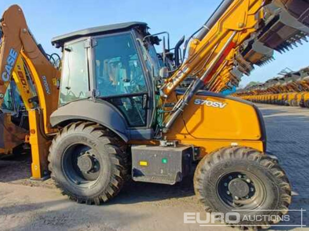 Unused 2025 Case 570SV - Tractopelle: photos 2 Unused 2025 Case 570SV - Tractopelle: photos 2