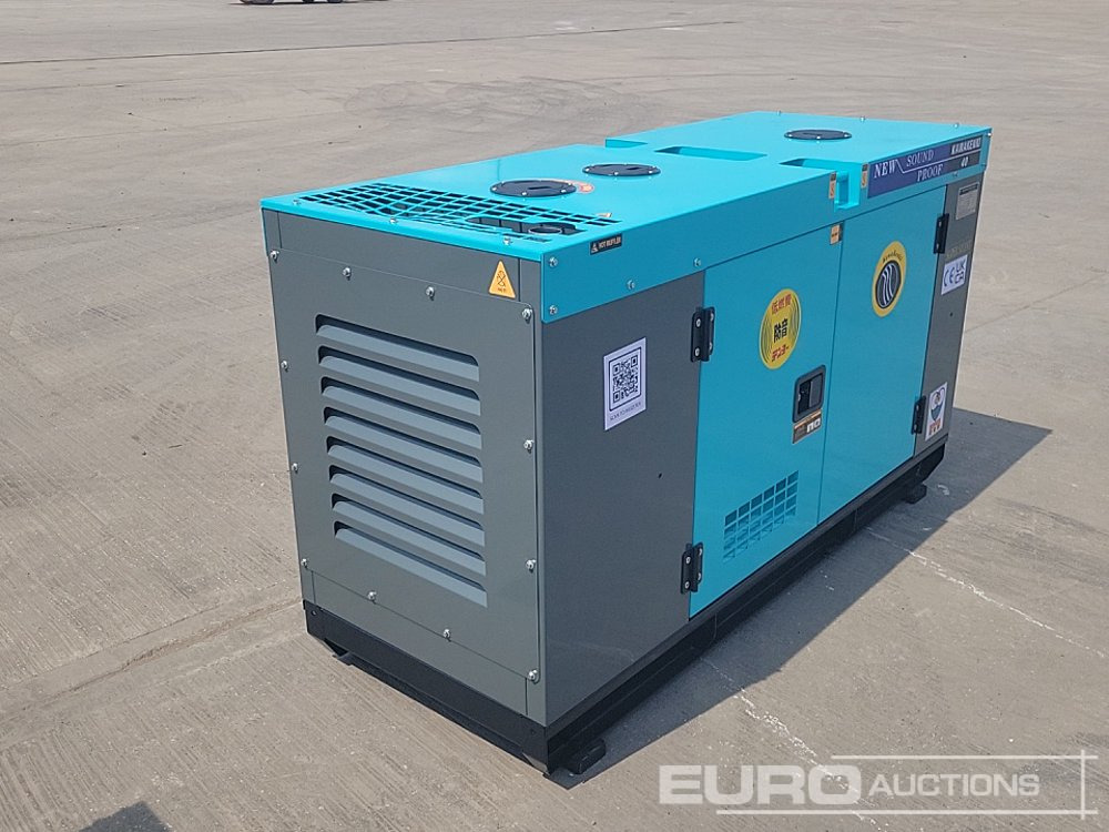 Unused 2025 Kawakenki K40-III-SSS - Groupe électrogène: photos 1 Unused 2025 Kawakenki K40-III-SSS - Groupe électrogène: photos 1