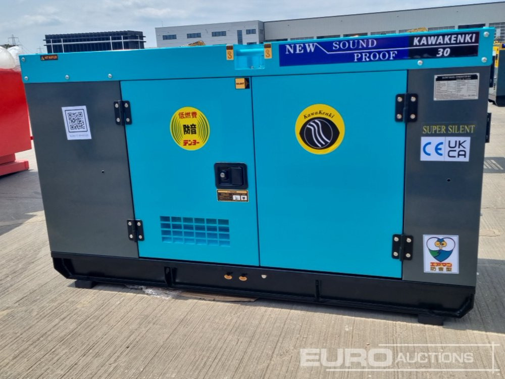 Unused 2025 Kawakenki KK30-III-SSS - Groupe électrogène: photos 2 Unused 2025 Kawakenki KK30-III-SSS - Groupe électrogène: photos 2