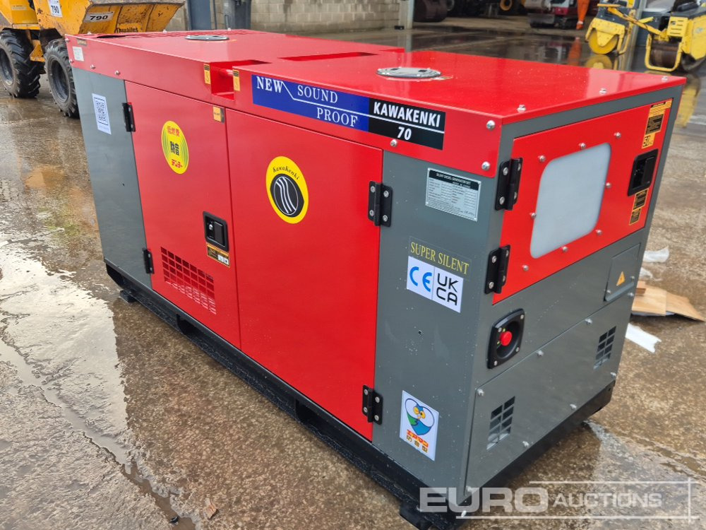 Unused 2025 Kawakenki KK70-III-SSS - Groupe électrogène: photos 3 Unused 2025 Kawakenki KK70-III-SSS - Groupe électrogène: photos 3