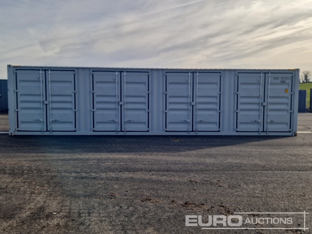 Unused 40' Container, 4 Side Doors, 1 End Door (Cannot Be Reconsigned) - Conteneur maritime: photos 2 Unused 40' Container, 4 Side Doors, 1 End Door (Cannot Be Reconsigned) - Conteneur maritime: photos 2
