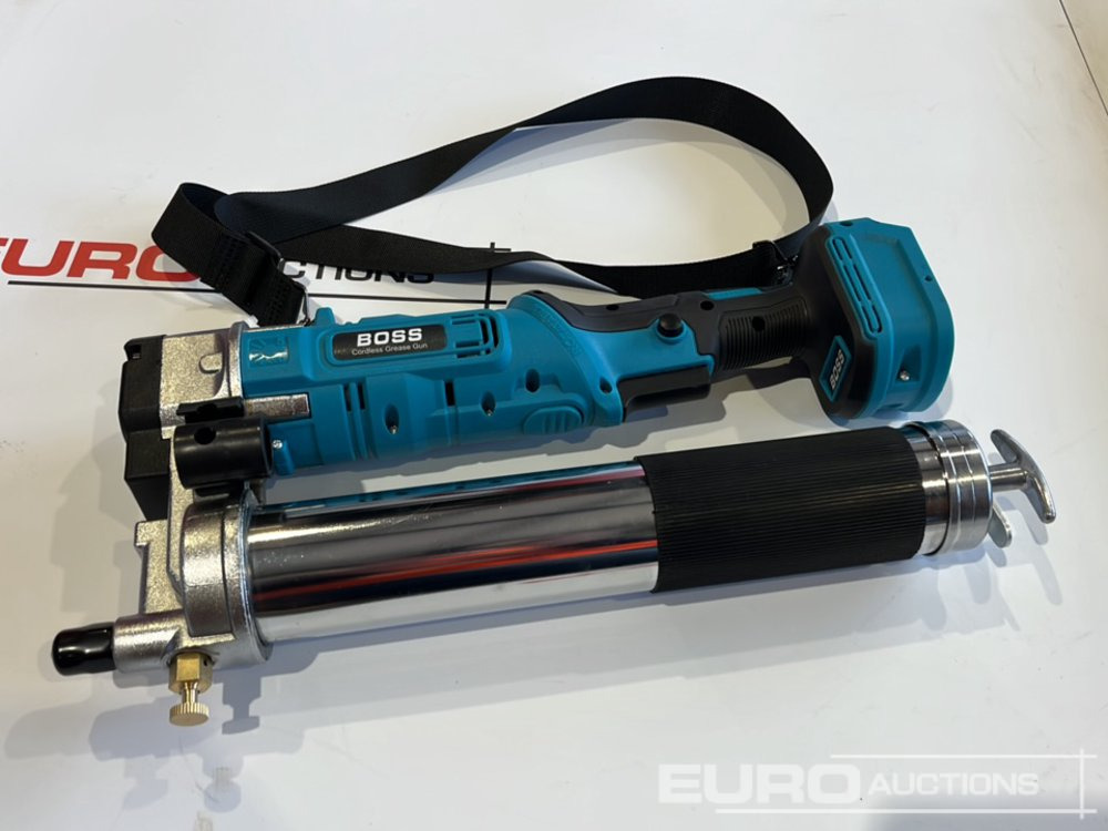 Équipement de garage Unused Boss 21 Volt Lithium Battery Cordless Grease Gun: photos 9