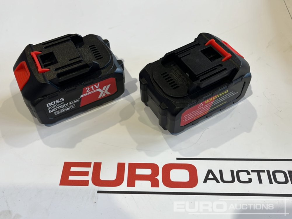 Équipement de garage Unused Boss 21 Volt Lithium Battery Cordless Grease Gun: photos 8