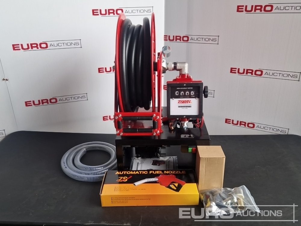 Unused Boss 24v Pump, Retractable Hose Reel, 10m Hose, Flow Meter - Équipement de garage: photos 1 Unused Boss 24v Pump, Retractable Hose Reel, 10m Hose, Flow Meter - Équipement de garage: photos 1