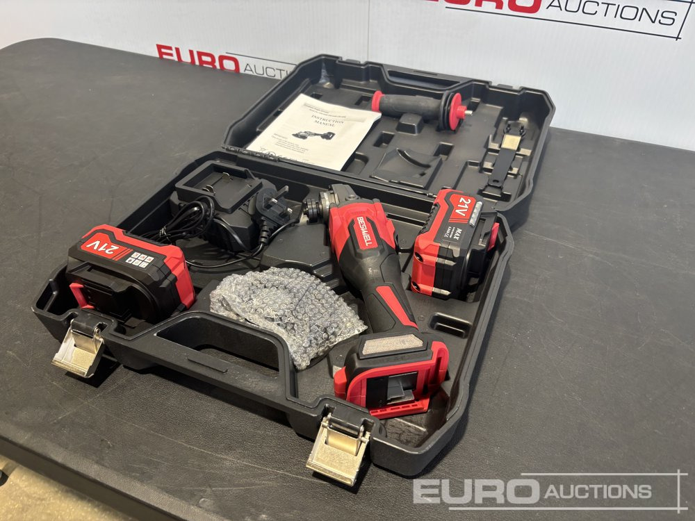 Unused CIW-540B 4" Brushless Angle Grinder, 2 x 4.0AH Battery with Charger - Équipement de garage: photos 1 Unused CIW-540B 4" Brushless Angle Grinder, 2 x 4.0AH Battery with Charger - Équipement de garage: photos 1