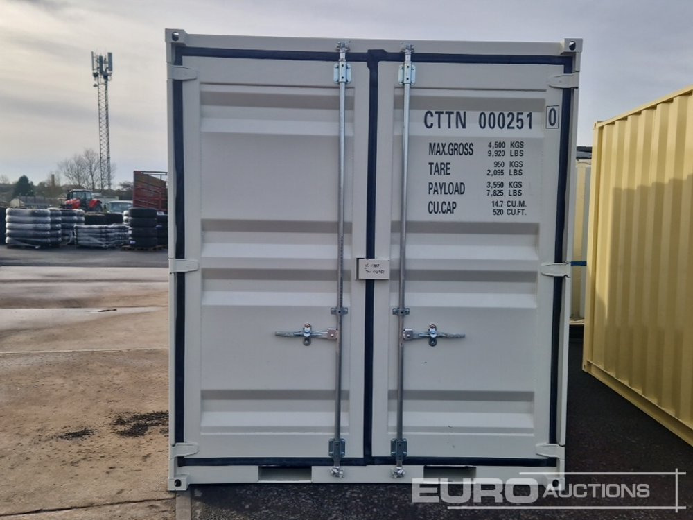 Unused CTTN 10' Container, Side Door, & Window (Cannot Be Reconsigned) - Conteneur maritime: photos 5 Unused CTTN 10' Container, Side Door, & Window (Cannot Be Reconsigned) - Conteneur maritime: photos 5