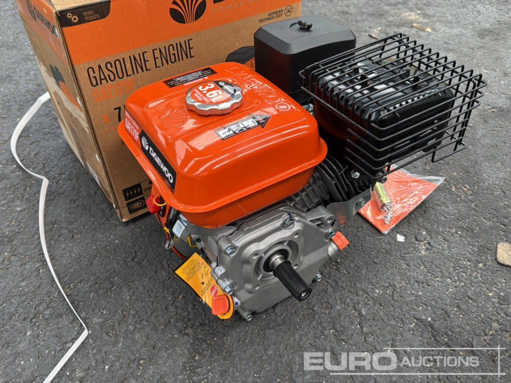 Unused Daewoo GAE170F 7Hp 212cc Petrol Engine (3 of) - Moteur: photos 1 Unused Daewoo GAE170F 7Hp 212cc Petrol Engine (3 of) - Moteur: photos 1