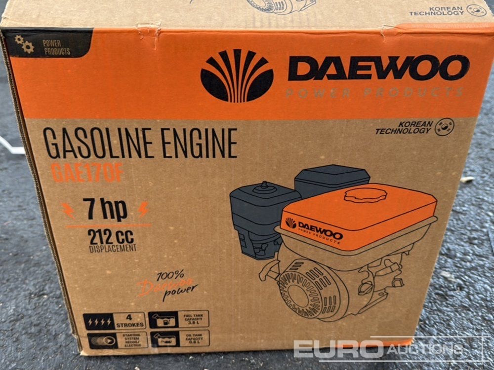 Unused Daewoo GAE170F - Moteur: photos 5 Unused Daewoo GAE170F - Moteur: photos 5