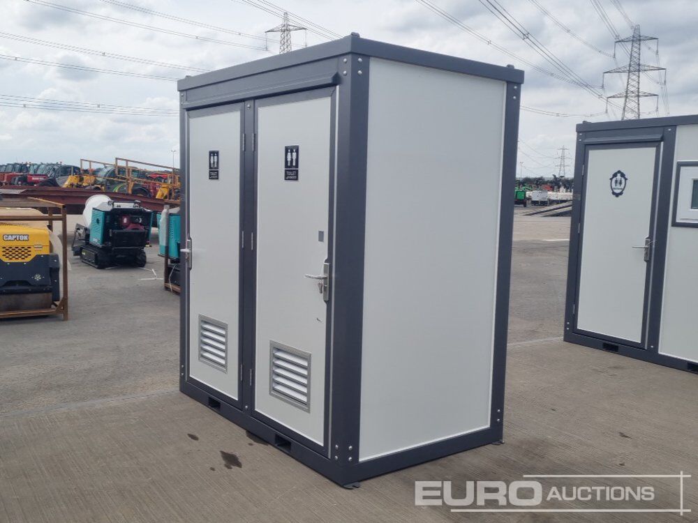 Unused Double Toilet Unit (Cannot Be Reconsigned) - Conteneur maritime: photos 1 Unused Double Toilet Unit (Cannot Be Reconsigned) - Conteneur maritime: photos 1