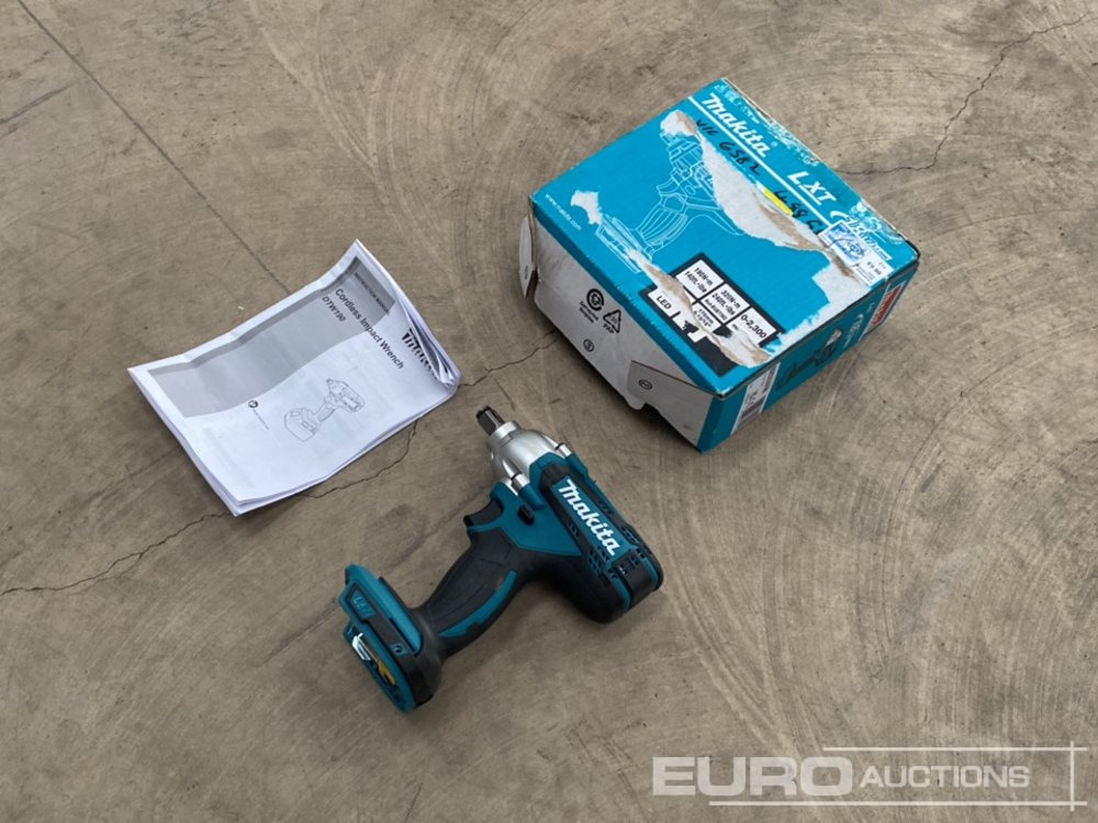 Unused Makita DTW190 18V 1/2" Li-Ion LXT Impact Wrench (Body Only) - Matériel de chantier: photos 4 Unused Makita DTW190 18V 1/2" Li-Ion LXT Impact Wrench (Body Only) - Matériel de chantier: photos 4