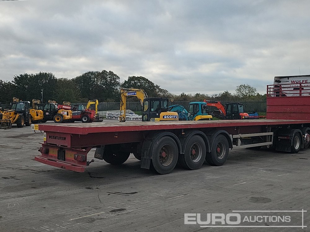 Weightlifter Tri Axle Flatbed Trailer - Semi-remorque plateau: photos 5 Weightlifter Tri Axle Flatbed Trailer - Semi-remorque plateau: photos 5