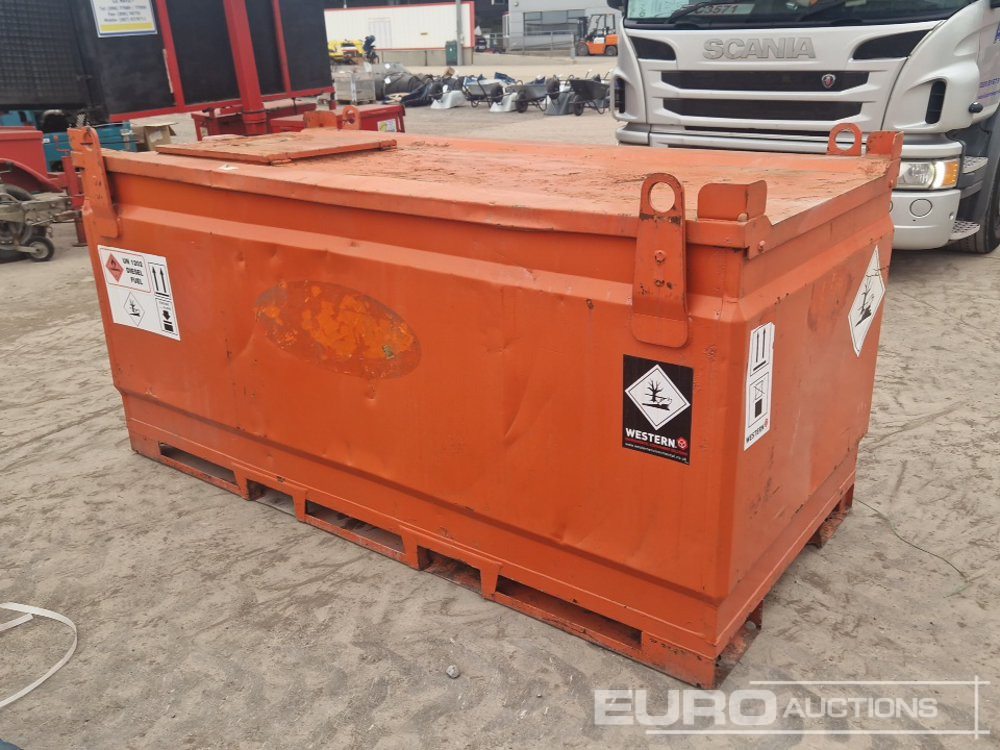 Western Static Bunded Fuel Bowser - Cuve de stockage: photos 1 Western Static Bunded Fuel Bowser - Cuve de stockage: photos 1
