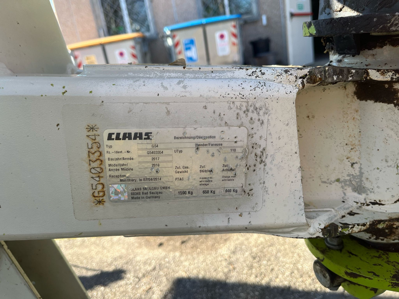 Voltafieno Claas Volto 900 - Faneuse: photos 4 Voltafieno Claas Volto 900 - Faneuse: photos 4