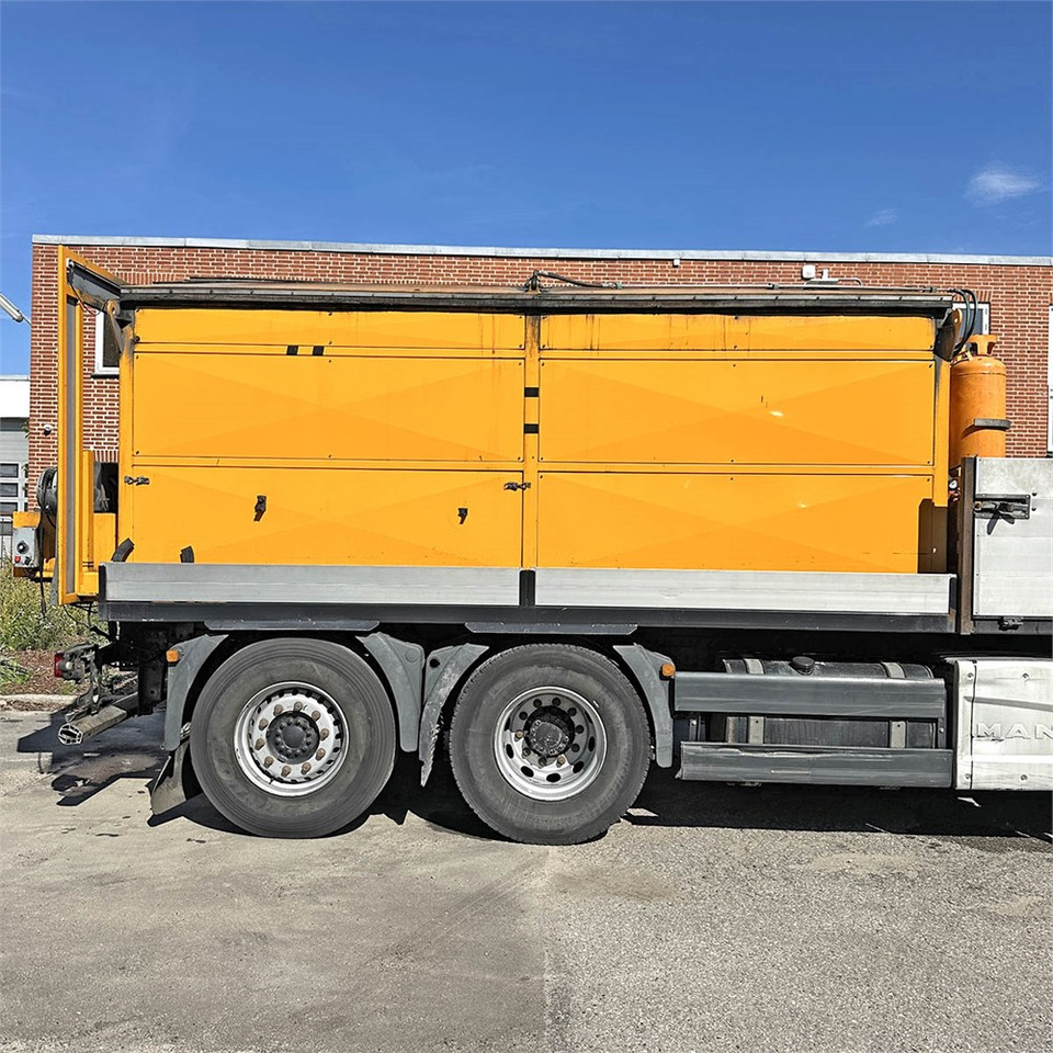 Camion plateau, Répandeuse MAN TG 35. 8x2-6 BL: photos 11