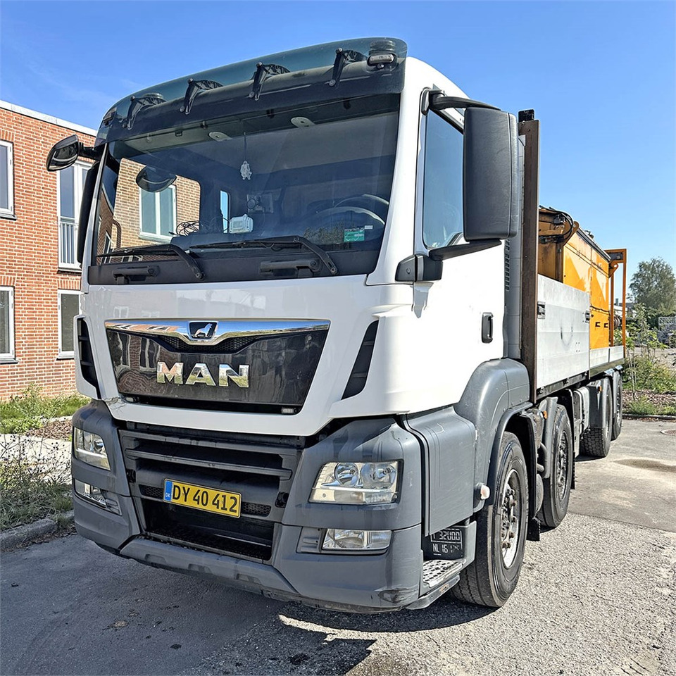 Camion plateau, Répandeuse MAN TG 35. 8x2-6 BL: photos 10