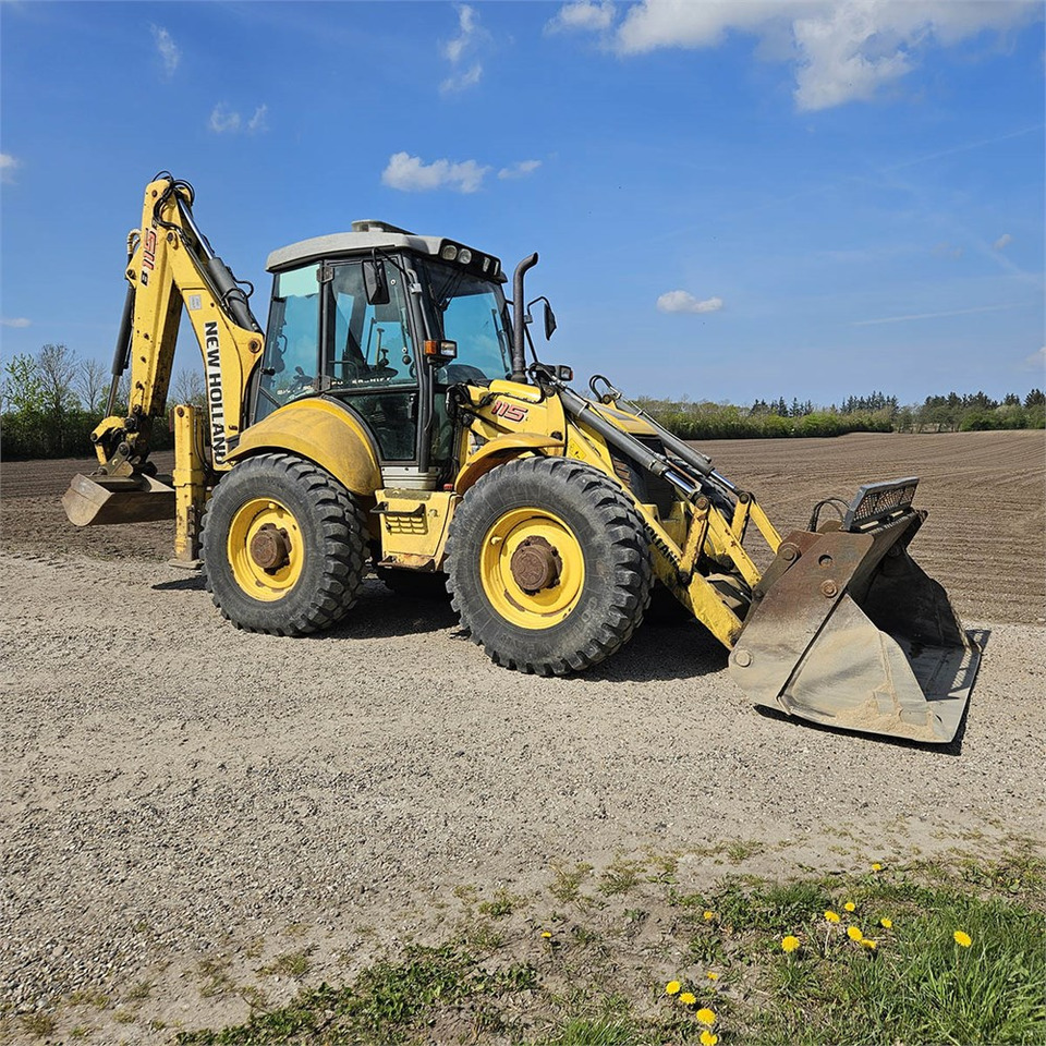 New Holland B115 B - Tractopelle: photos 1 New Holland B115 B - Tractopelle: photos 1