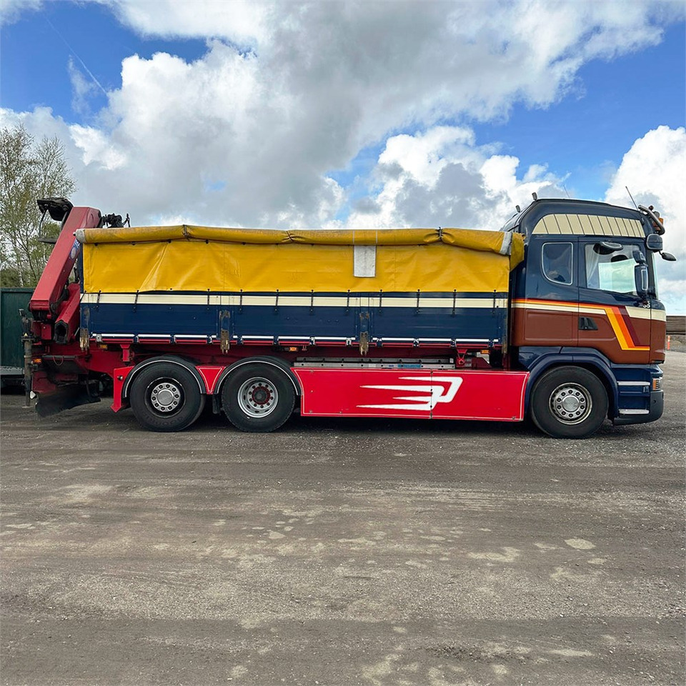 Scania P,G,R-serien R520 - Camion benne, Camion grue: photos 4 Scania P,G,R-serien R520 - Camion benne, Camion grue: photos 4