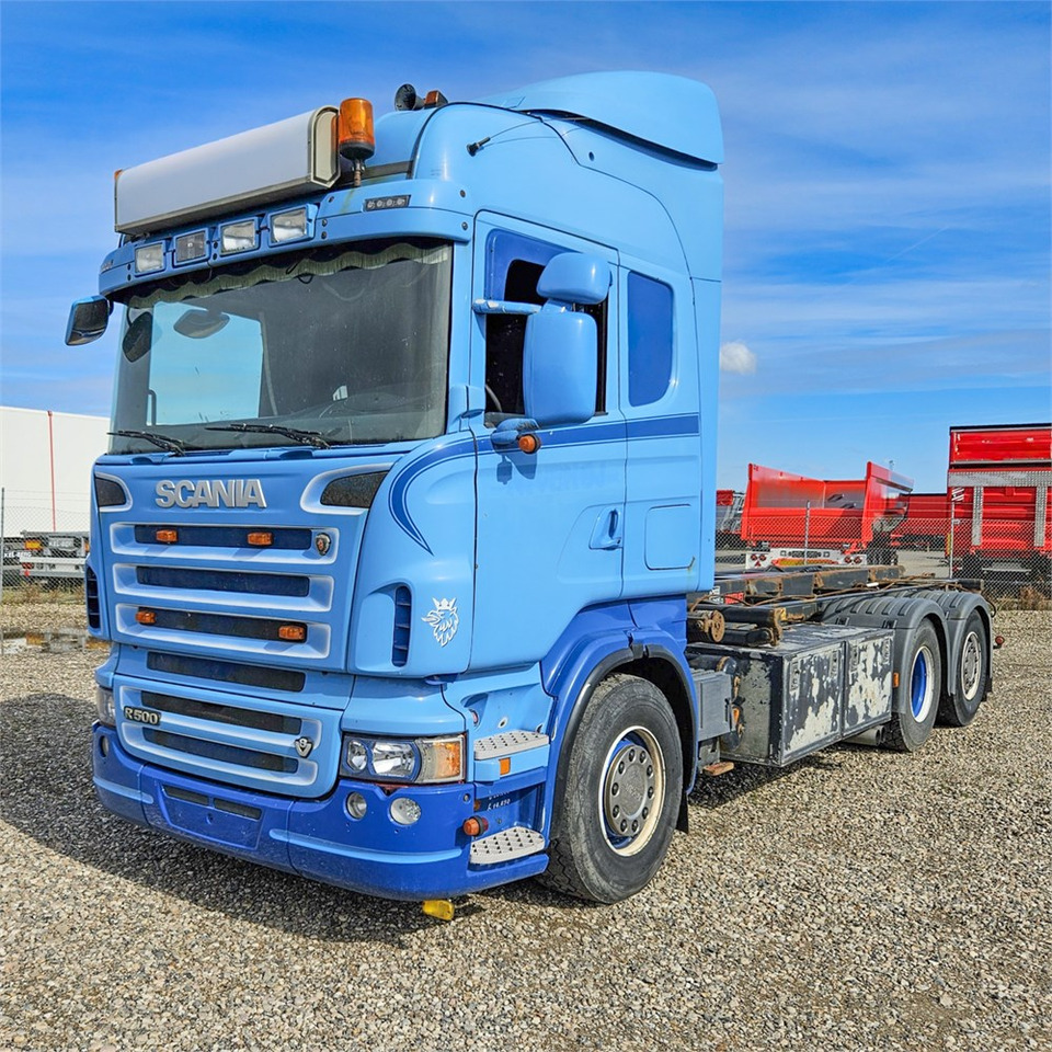 Scania R500 - Camion porte-conteneur/ Caisse mobile: photos 1 Scania R500 - Camion porte-conteneur/ Caisse mobile: photos 1