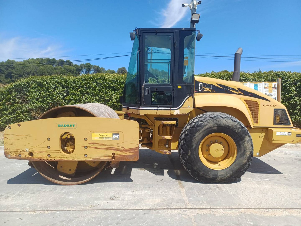 CAT CS573E - Compacteur à pieds de mouton/ Monocylindre: photos 3 CAT CS573E - Compacteur à pieds de mouton/ Monocylindre: photos 3