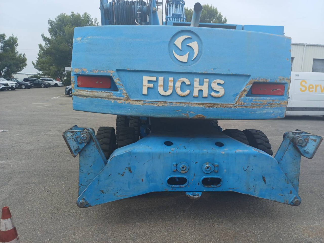FUCHS MHL320 - Pelle sur pneus: photos 2 FUCHS MHL320 - Pelle sur pneus: photos 2