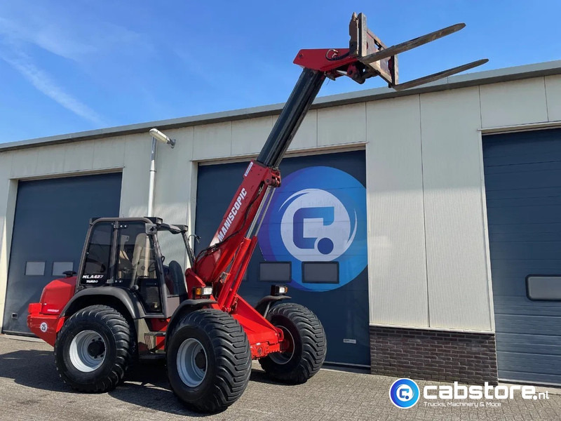 Manitou MLA 627 Turbo Powershift Telscopische wiellader - Verreiker - Telehandler radlader - Telescopic wheelloader - Year 1999 - Chargeuse sur pneus: photos 1 Manitou MLA 627 Turbo Powershift Telscopische wiellader - Verreiker - Telehandler radlader - Telescopic wheelloader - Year 1999 - Chargeuse sur pneus: photos 1
