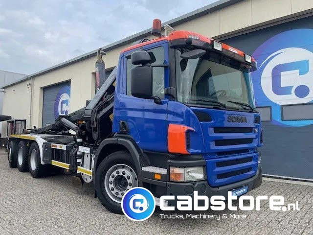 Scania P380 LB 8x4*4 HNA Euro 5 - HIAB 211 E-3 Hipro Crane with remote control + Multilift XR26S61 Hooklift - Year 2009 - Km 336.501 !! - Good condition - Camion ampliroll, Camion grue: photos 3 Scania P380 LB 8x4*4 HNA Euro 5 - HIAB 211 E-3 Hipro Crane with remote control + Multilift XR26S61 Hooklift - Year 2009 - Km 336.501 !! - Good condition - Camion ampliroll, Camion grue: photos 3