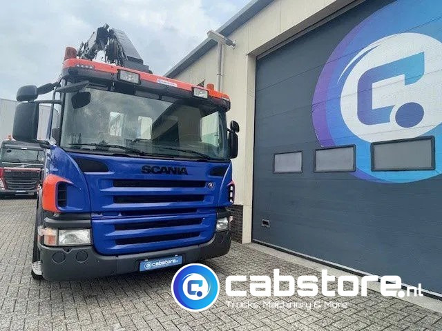 Camion ampliroll, Camion grue Scania P380 LB 8x4*4 HNA Euro 5 - HIAB 211 E-3 Hipro Crane with remote control + Multilift  XR26S61 Hooklift - Year 2009 - Km 336.501 !! - Good condition: photos 9