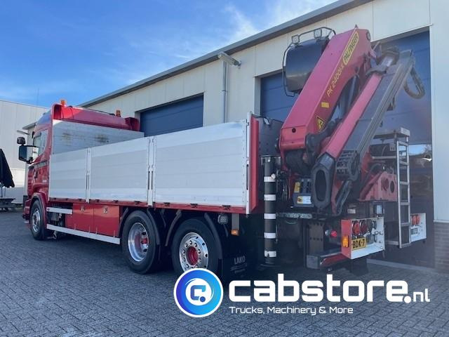 Scania R520 LB6X2*4HNB V8 Euro 6 - Bouwjaar 2013 - Highline - Opticruise - Open box + Palfinger PK 24001-K B Autolaadkraan - Good condition ! - Camion grue: photos 5 Scania R520 LB6X2*4HNB V8 Euro 6 - Bouwjaar 2013 - Highline - Opticruise - Open box + Palfinger PK 24001-K B Autolaadkraan - Good condition ! - Camion grue: photos 5