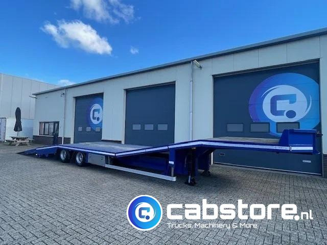 TURBO'S HOET SC22AA 2-assige oprij trailer Machine transporter - Uitschuif ramp !! - Year 2017 - Good condition - - Semi-remorque porte-voitures: photos 5 TURBO'S HOET SC22AA 2-assige oprij trailer Machine transporter - Uitschuif ramp !! - Year 2017 - Good condition - - Semi-remorque porte-voitures: photos 5