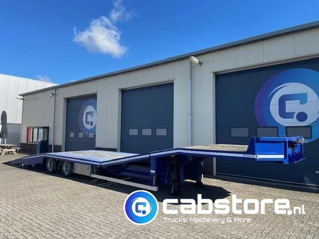 TURBO'S HOET SC22AA 2-assige oprij trailer Machine transporter - Uitschuif ramp !! - Year 2017 - Good condition - - Semi-remorque porte-voitures: photos 2 TURBO'S HOET SC22AA 2-assige oprij trailer Machine transporter - Uitschuif ramp !! - Year 2017 - Good condition - - Semi-remorque porte-voitures: photos 2